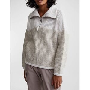 Varley Williard Half Zip Pullover Knit Sweater Size XL‎